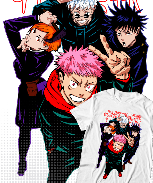 Camiseta Unisex de Manga y Anime Mandrágota Store Colombia Colombia