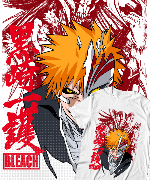 CAMISA EXCLUSIVA ICHIGO VASTO LORD MANGÁ