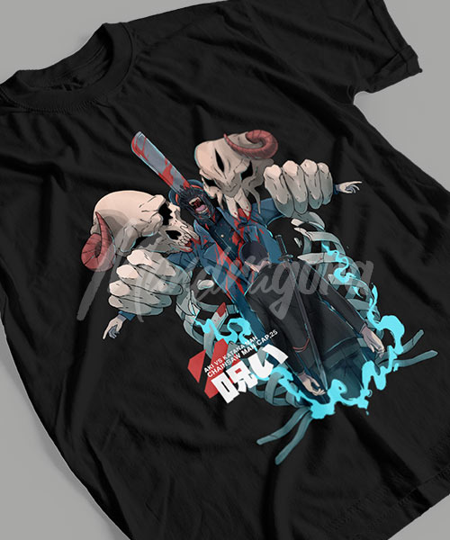 Chainsaw-Man-Aki-vs-Katana-Man-Tshirt