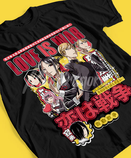 Love-is-War-Kaguya-Sama-Enamorados-y-Orgullosos-Tshirt