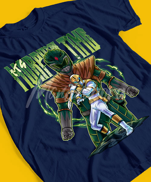 Power-Ranger-Tommy-Oliver-Its-Morphin-Time-Tshirt-blue