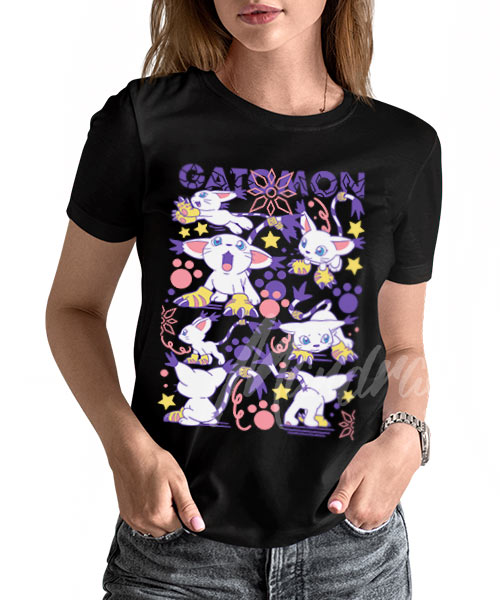 Digimon-Gatomon-Bestia-Sagrada-woman