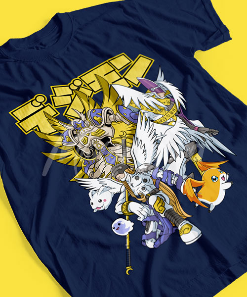 Digimon-Patamon-Evoluciones-Tshirt-blue