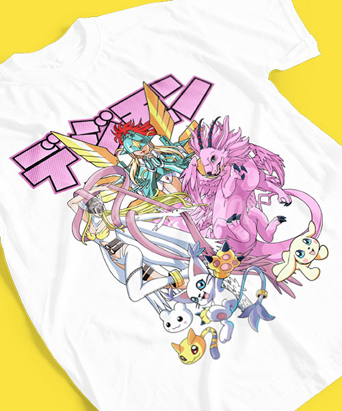 Digimon-Tailmon-Evoluciones-Tshirt