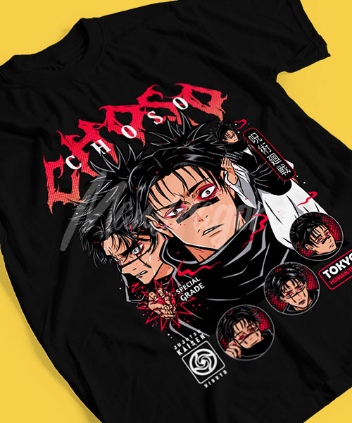 Jujutsu-Kaisen-Choso-Kamo-Tokyo-Human-Spirit-Tshirt