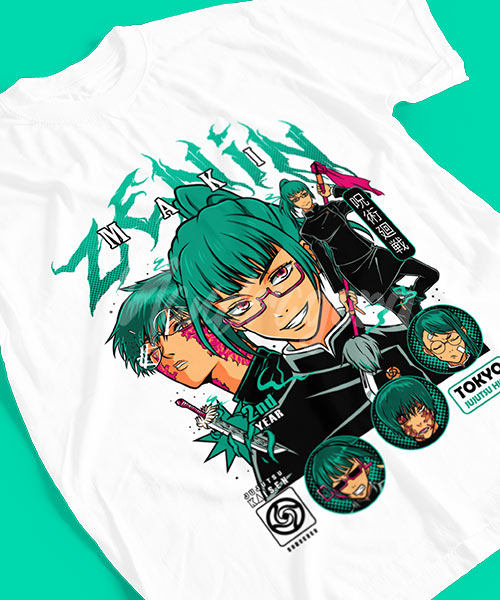 Jujutsu-Kaisen-Maki-Zenin-Tokyo-High-Tshirt-White