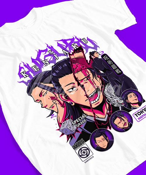 Jujutsu-Kaisen-Suguru-Geto-Kenjaku-Tokyo-High-Tshirt-White