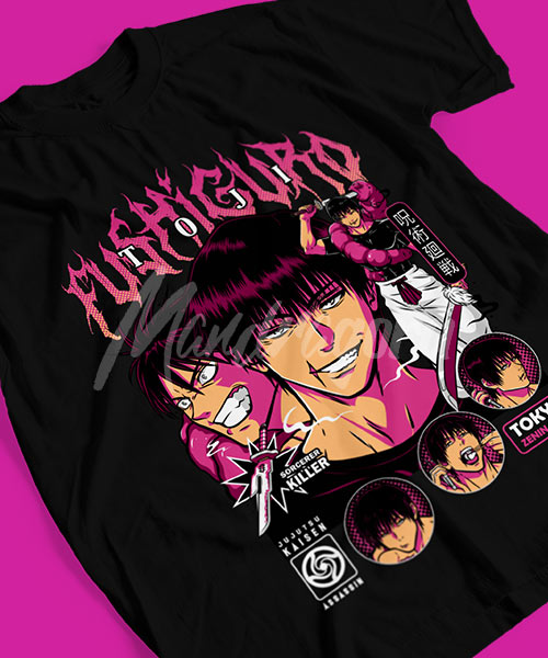 Jujutsu-Kaisen-Toji-Fushiguro-Zenin-Clan-Tshirt
