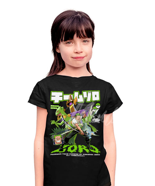 One-Piece-Roronoa-Zoro-con-Pokemon-girl