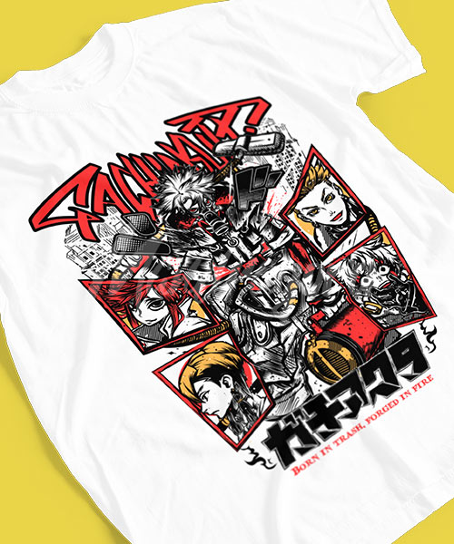 Gachiakuta-Rudo-Lucha--Desigualdad-De-Clases-Tshirt-White