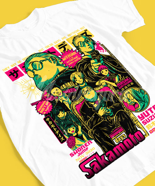 Sakamoto-Days-Legendario-y-Temido-Asesino-Tshirt-White