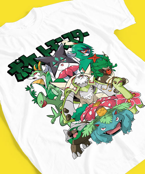 Pokemon-Generaciones-Tipo-Fuego-Tshirt