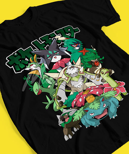 Pokemon-Generaciones-Tipo-Fuego-Tshirt-black