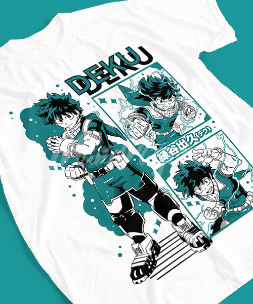 My-hero-Academia-Deku-Izuku-Midoriya-Estados-Tshirt